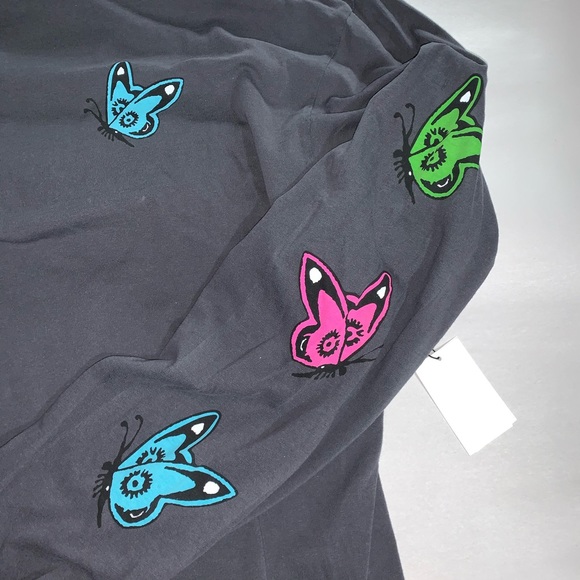 nwt BIANCA CHANDON 2XL black long sleeve tee - Picture 4 of 5